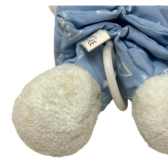 LUV N' CARE Musical Pull Accordion Teddy Bear Plush 2002 Vintage Crib Toy - Picture 3 of 4